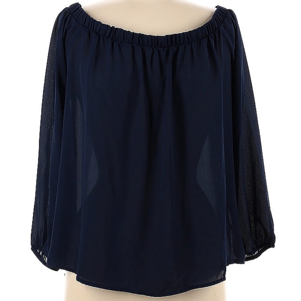 Peach love blouse